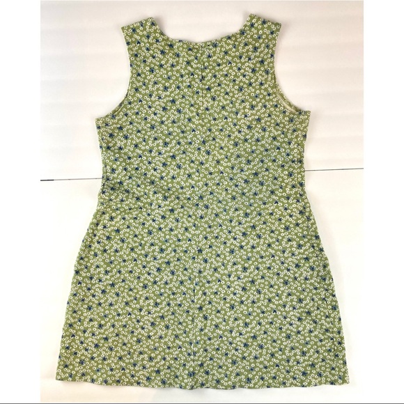 David Wayne Green Floral Dress, Size XL - Picture 2 of 6
